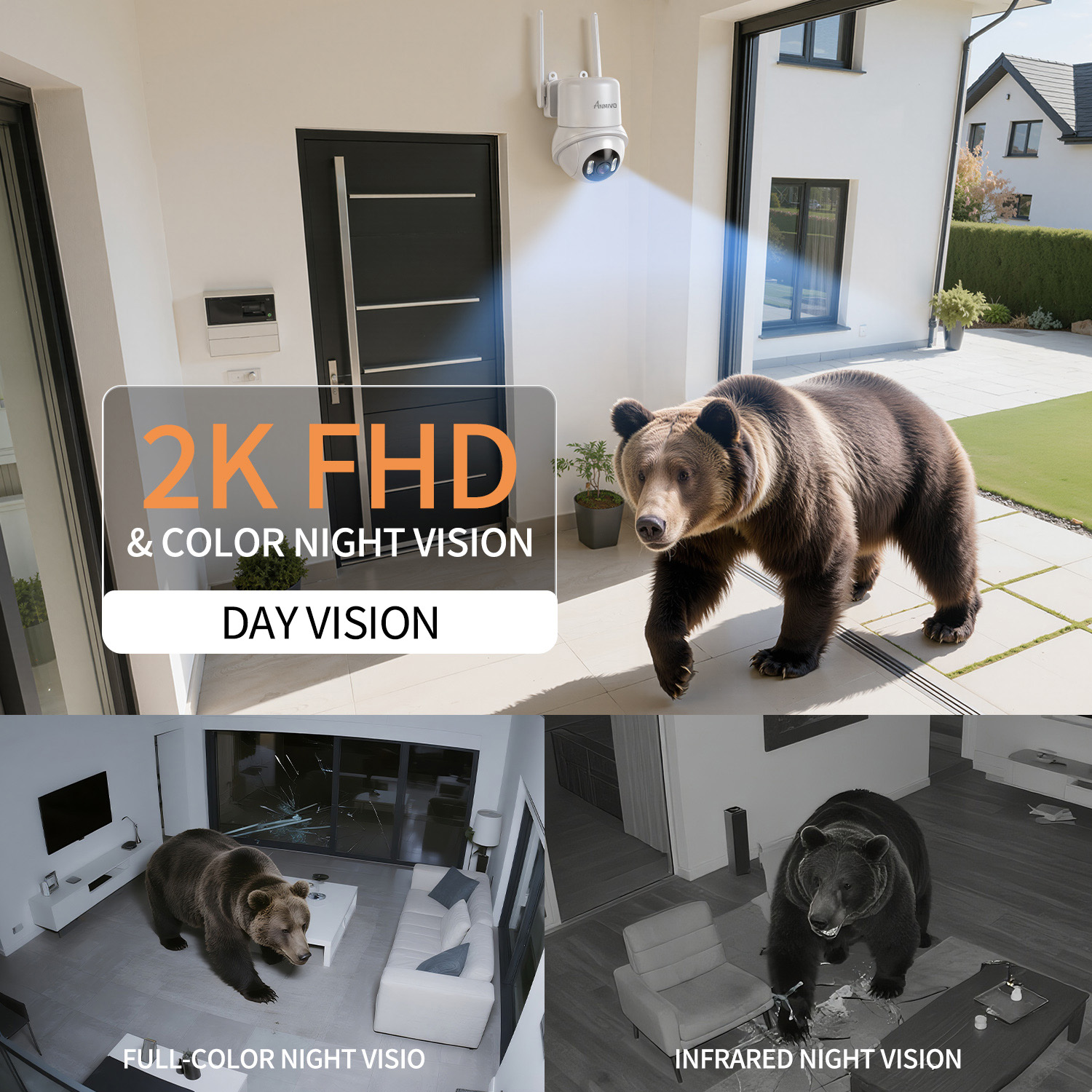 2K Dual-Band Indoor PTZ камера 2