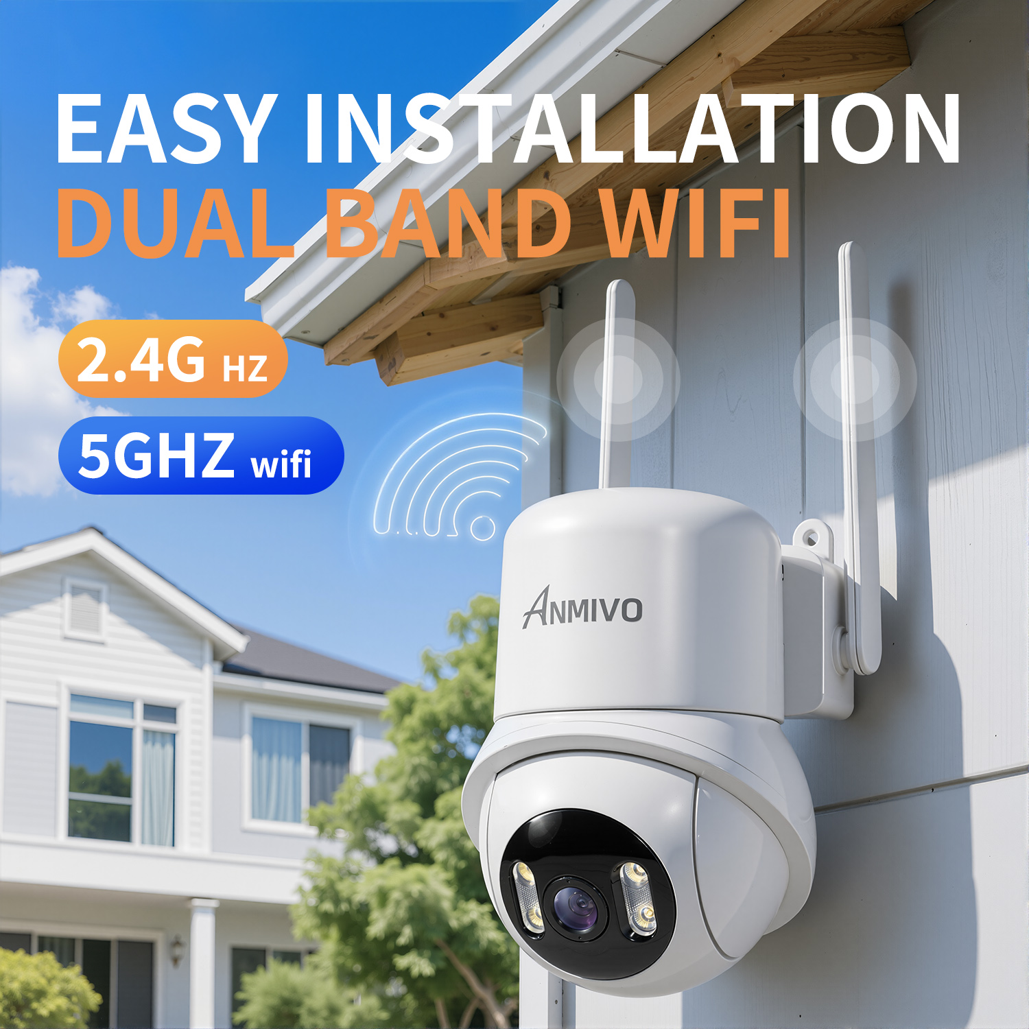 2K Dual-Band Indoor PTZ камера 6
