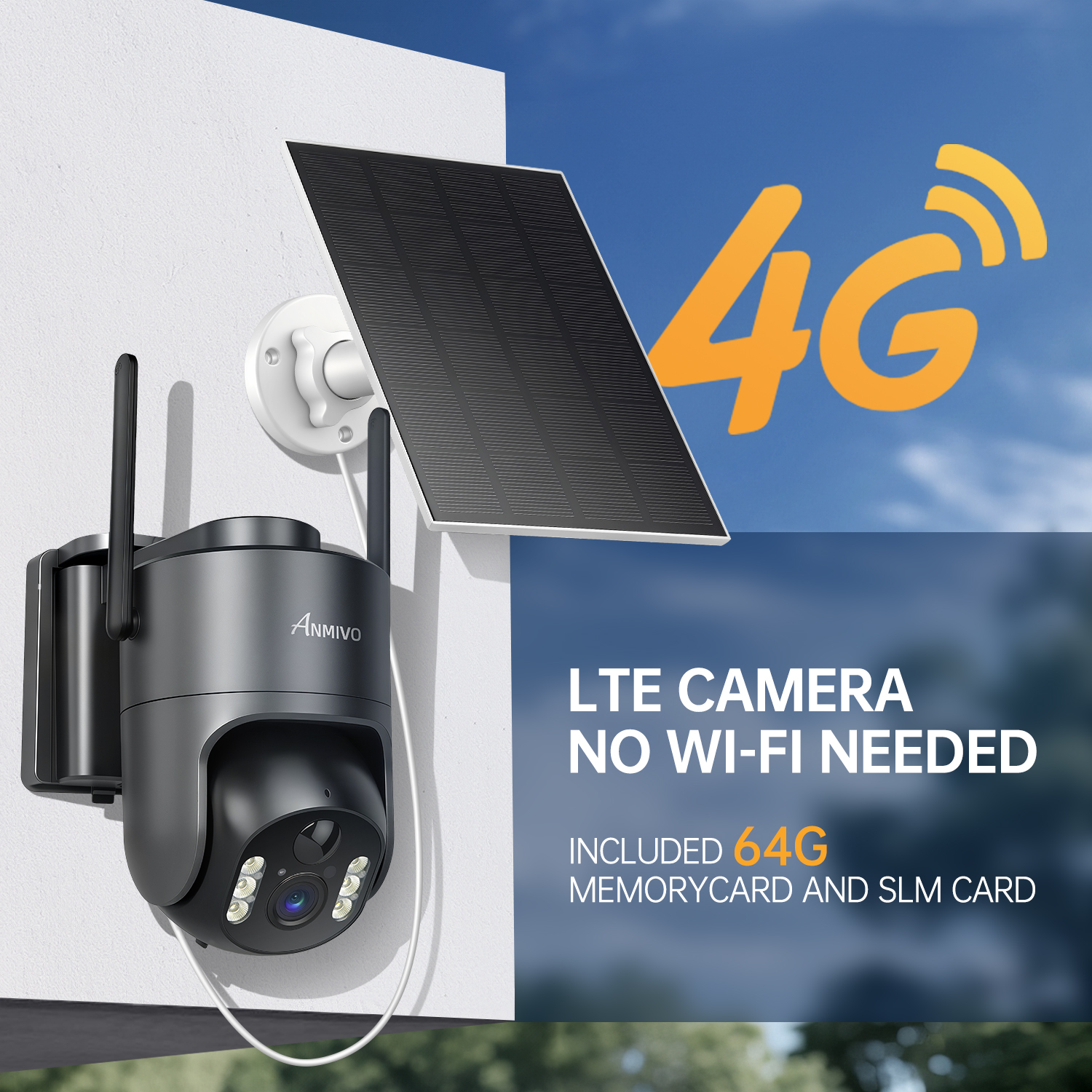 4G Солнечная камера 2